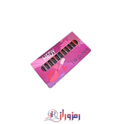 رژلب مایع هدی بیوتی huda beauty مدل lip gloos پک 12 تایی